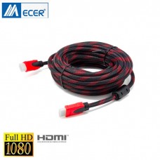 Câble HDMI 10m avec connecteurs plaqués Or Mecer